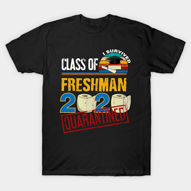 I Survived Freshman Class Of 2020 Quarantined T-Shirt by mckinney